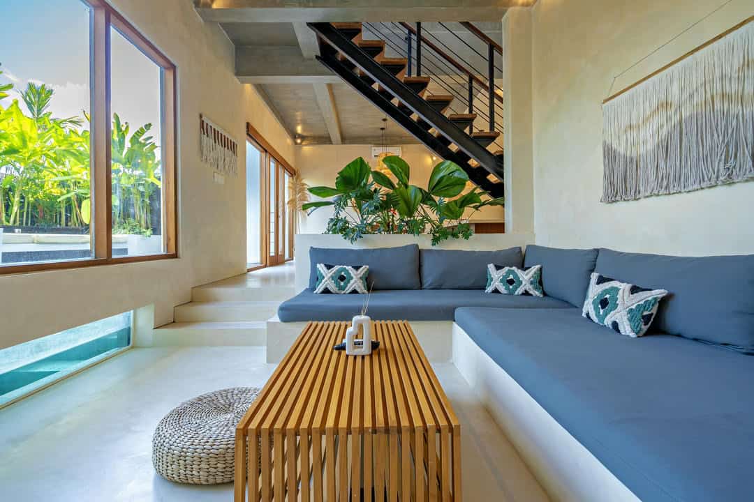 TROPICAL MINIMALIST 2 BEDROOM VILLA FOR SALE LEASEHOLD IN BERAWA BE-2245 